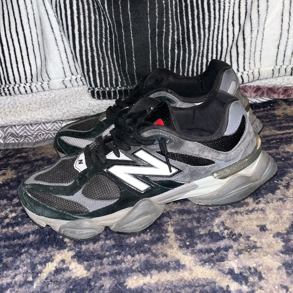 New Balance Black and Gray Athletic Shoes
